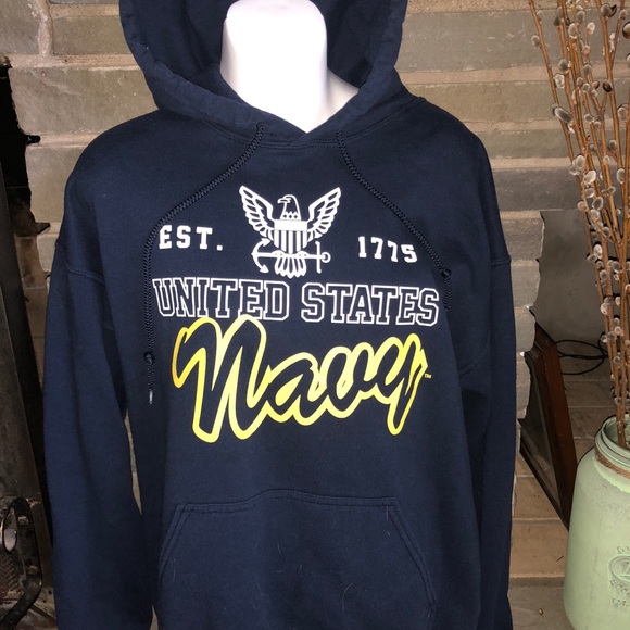 womens navy hoody